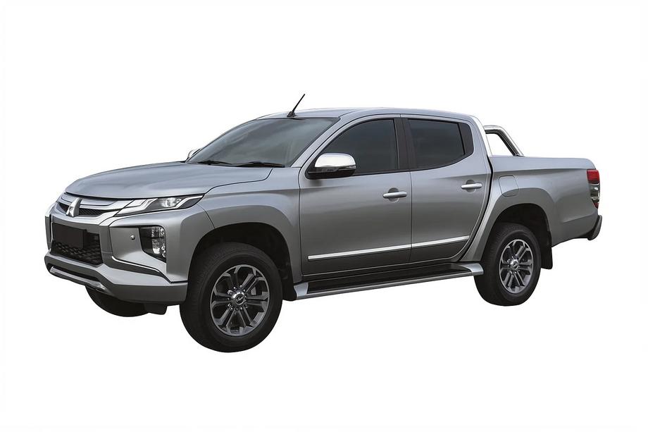 Mitsubishi L200 2015-2024 гг. Молдинги на двери нержавейка (4 шт) Image
