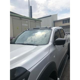 Козырек Лобового Стекла (Meliset LED V1) Nissan Navara/NP300 2016- гг. фото 4
