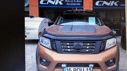 Nissan Navara/NP300 2016- гг. Козырек Лобового Стекла (Meliset LED V2) фото 2