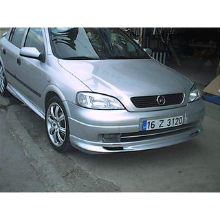 Передняя нижняя накладка Sedan (грунт под покраску) Opel Astra G classic 1998-2012 гг. фото 2