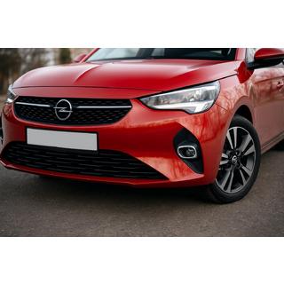Хромированные накладки на противотуманные фары (2 шт, нержавейка) Opel Corsa F 2019- гг. фото 3