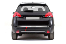 Peugeot 2008 2013-2019 гг. Накладка на багажник нержавейка фото 1
