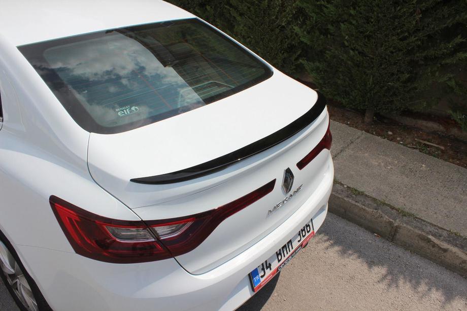 Renault Megane IV 2016-2025 гг. Спойлер Meliset (под покраску) Image