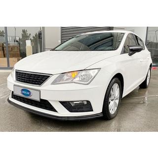 Передняя губа 2017-2020 (черная) Seat Leon 2013-2020 гг. фото 1