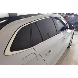 Полный комплект окантовки окон нержавейка (10 шт.) Skoda Scala 2018- гг. фото 1