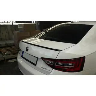 Спойлер (под покраску) Skoda Superb 2015-2024 гг. фото 2