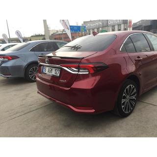 Спойлер (Meliset, грунтованный под покраску) Toyota Corolla 2019- гг. фото 3