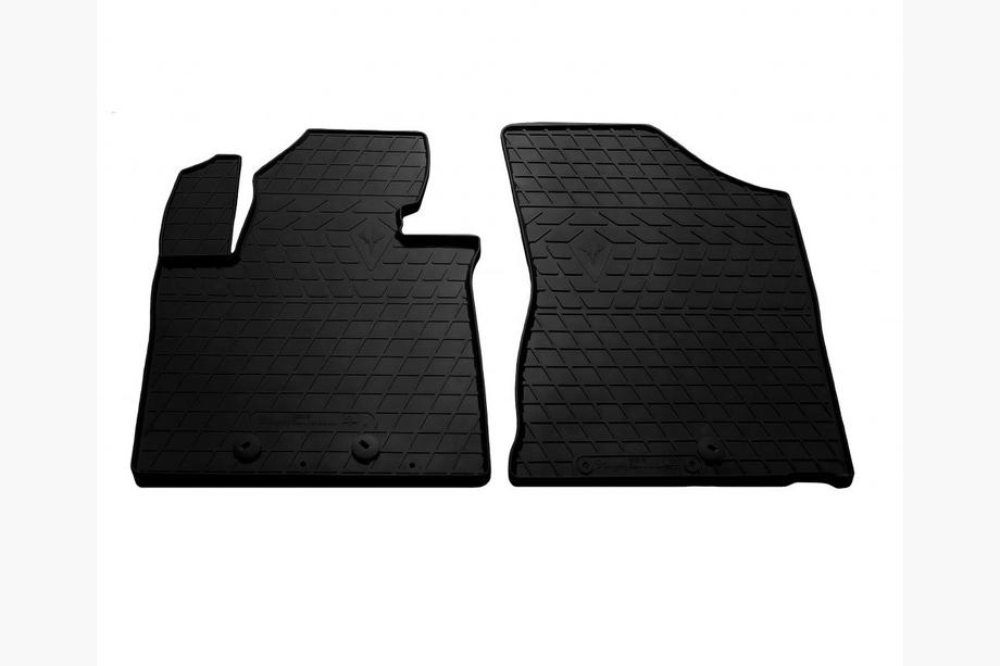 Kia Sorento II XM 2009-2014 гг. Передние резиновые коврики 2012-2014 (2 шт, Stingray Premium) Image