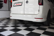 Volkswagen Caddy 2020- гг. Накладка на задний бампер (грунтованная под покраску) фото 1