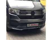 Volkswagen T6 2015-2024 гг. Накладка на передний бампер 2019+ (грунт под покраску) фото 2