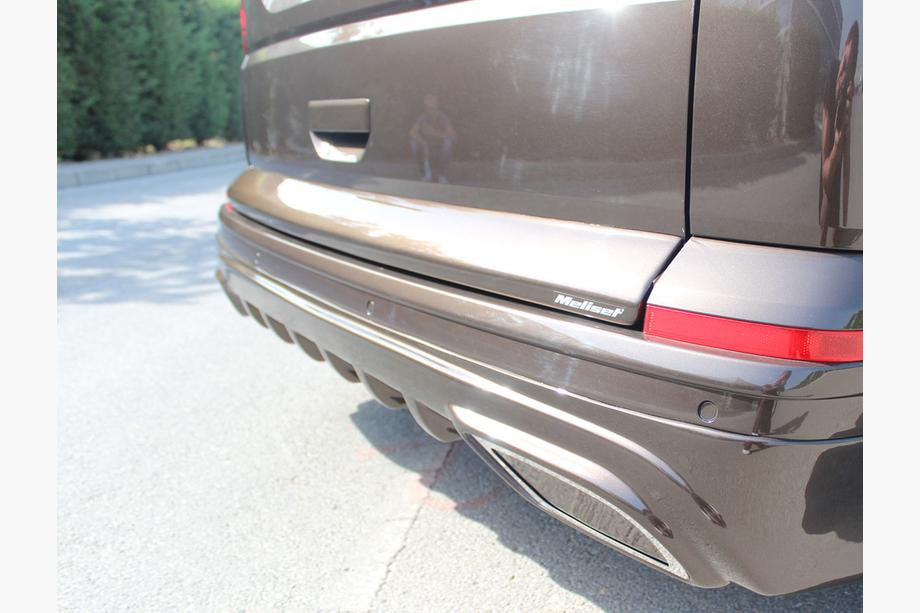 Volkswagen T6 2015-2024 гг. Пластиковая накладка на багажник (под покраску) Image