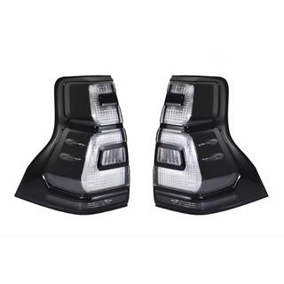 Задние фонари BlackEdition V1 Plus (2017-2023, 2 шт) Toyota Land Cruiser Prado 150 2009-2023 гг. фото 1
