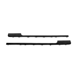 Передние молдинги на двери (2 шт, черные) Range Rover IV L405 2013-2021 гг. фото 1