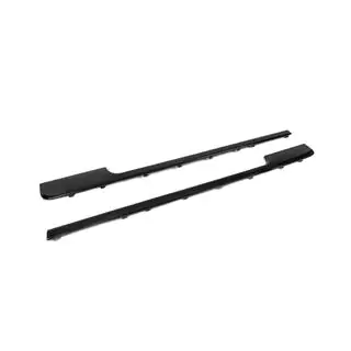 Передние молдинги на двери (2 шт, черные) Range Rover IV L405 2013-2021 гг. фото 3