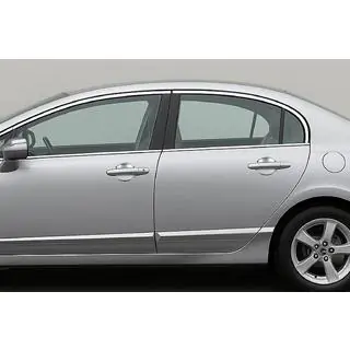 Чашечки под ручки дверей (4 шт., пластик) Honda Civic Sedan VIII 2006-2011 гг. фото 1