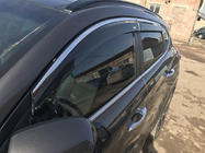 Hyundai Tucson TL 2016-2021 гг. Ветровики с хромированной полосой (4 шт, Niken) фото 1