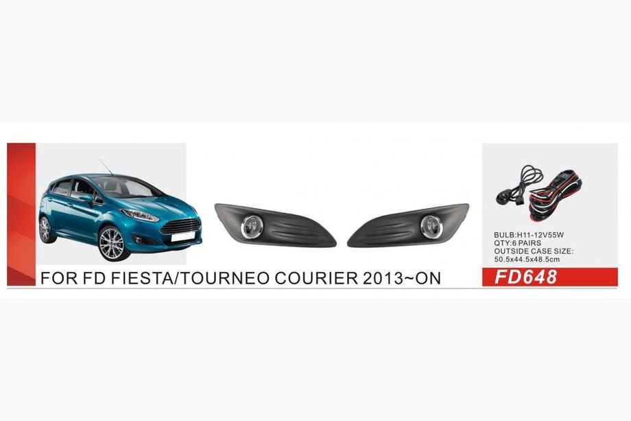 Ford Fiesta 2008-2017 гг. Противотуманные фары (2013-2017, Галогенные) Image