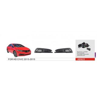 Противотуманные фары 2013-2015 (Галогенные) Honda Civic Sedan IX 2011-2016 гг.