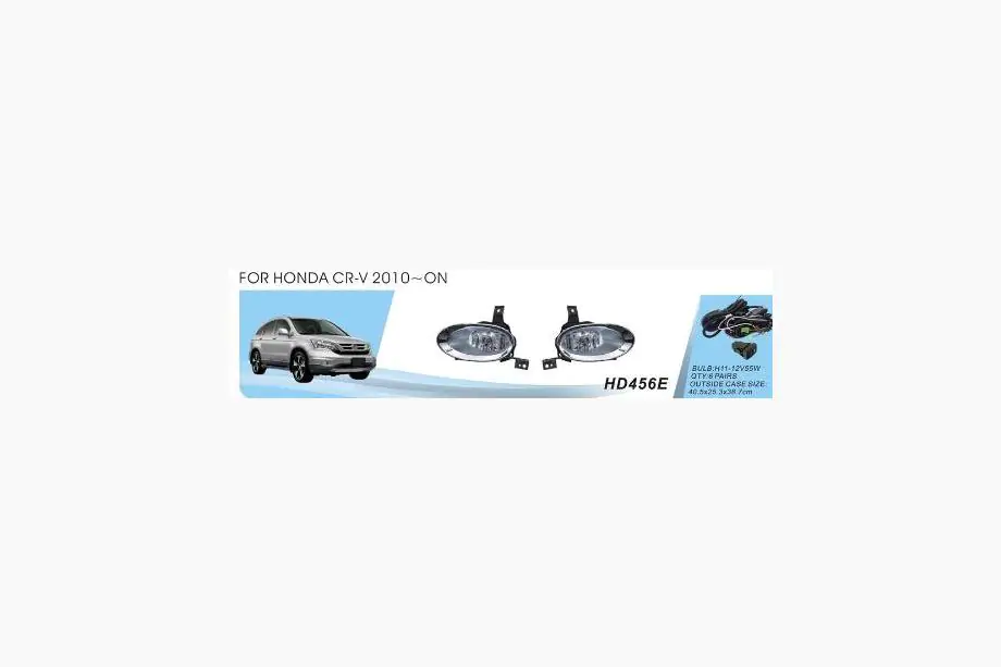 Honda CRV 2007-2011 гг. Противотуманные фары 2010-2011 (Галогенные) Фото 1