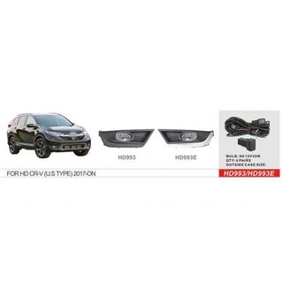 Противотуманные фары 2017-2019 US-тип (Галогенные) Honda CRV 2017-2022 гг.