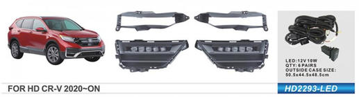 Honda CRV 2017-2022 гг. Противотуманные Фары 2019-2022 US-Type (LED V2) фото 1