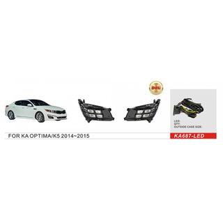 Противотуманные фары 2013-2015 (Галогенные) Kia Optima 2010-2016 гг.
