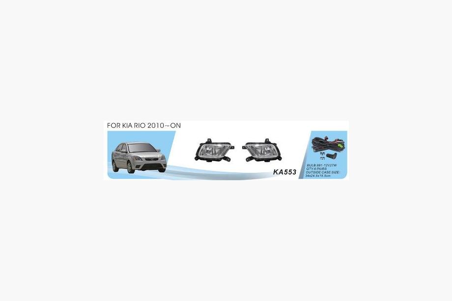 Kia Rio 2005-2011 гг. Противотуманные фары 2009-2011 (Галогенные) Image