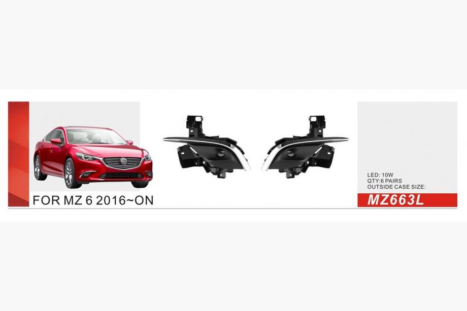 Mazda 6 2012-2024 гг. Противотуманные фары LED 2016-2018 (2 шт) Image