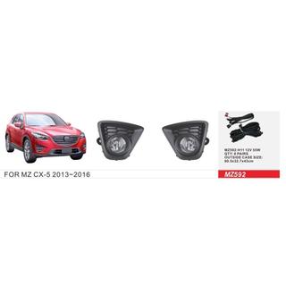 Противотуманные фары (2 шт, галогенные) Mazda CX-5 2012-2017 гг.