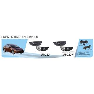 Противотуманные фары (2 шт, галоген) Mitsubishi Lancer X 2008- гг.