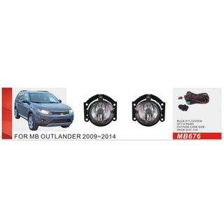 Противотуманные фары 2009-2012 (2 шт, Галоген) Mitsubishi Outlander 2006-2012 гг.