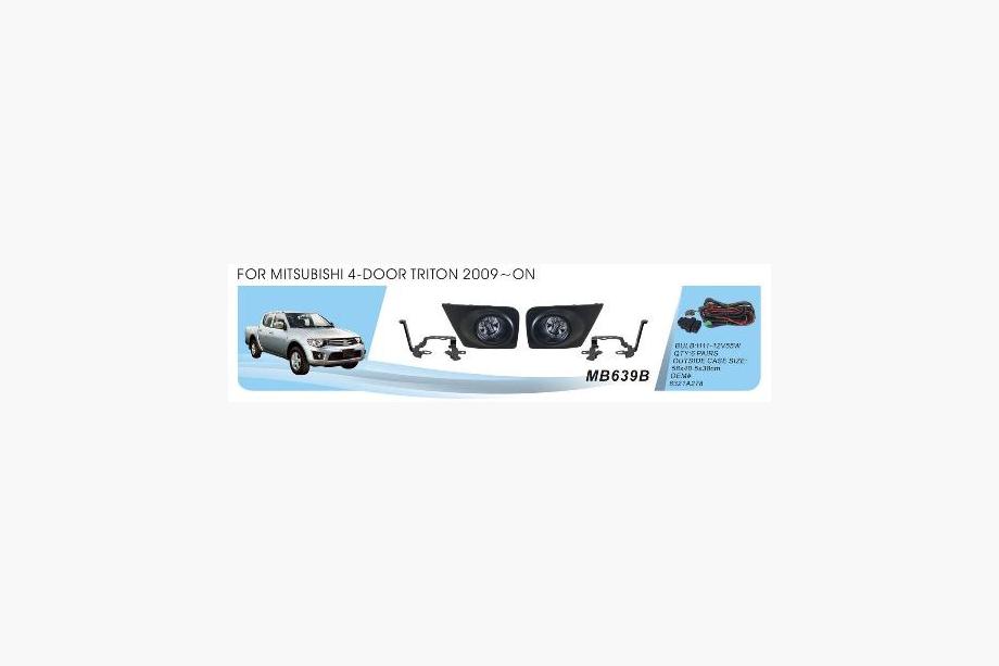 Mitsubishi L200 2006-2015 гг. Противотуманные фары 2006-2011 (2 шт, Галоген) Image