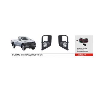 Противотуманные фары 2019+ (2 шт, галоген) Mitsubishi Pajero Sport 2015- гг.