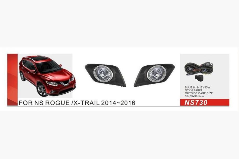 Nissan X-trail T32/Rogue 2014-2021 гг. Противотуманные фары 2014-2016 (Полный комплект) Image