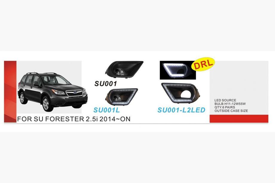 Subaru Forester 2013-2018 гг. Противотуманные фары (2 шт, галогенные) Image