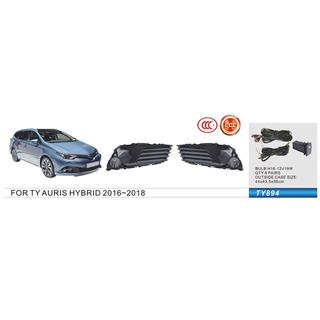 Противотуманные фары Hibryd 2015-2018 (2 шт, Галогенные) Toyota Auris 2012-2018 гг.