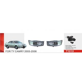 Противотуманные фары (2 шт, галогенные) Toyota Camry 2001-2006 гг.