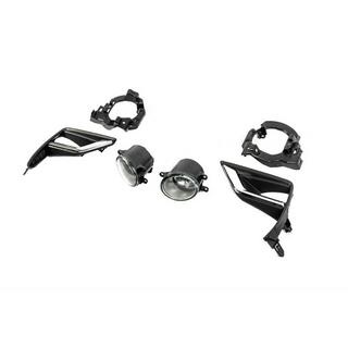 Противотуманные фары 2017-2021 (2 шт, Галогенные) Toyota Land Cruiser Prado 150 2009-2023 гг. фото 2