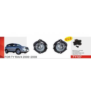 Противотуманные фары 2006-2008 (2 шт, Галогенные) Toyota Rav 4 2006-2013 гг.
