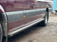 Volkswagen Crafter 2006-2016 гг. Боковые Подножки DOT-Line (2 шт., Алюминий) фото 4