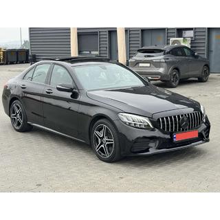 Передний бампер в сборе (AMG Line 2018-2021) Mercedes C-сlass W205 2014-2021 гг. фото 4