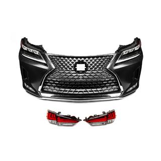 Комплект рестайлинга на 2021 год (бампер, фары, задние фонари) Lexus RX 2016-2022 гг. фото 1