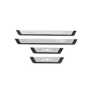 Накладки на пороги Flexill (4 шт, нержавейка) Mitsubishi ASX 2010-2023 гг. фото 1