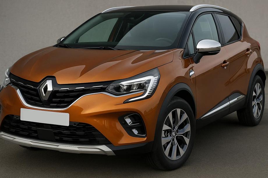 Renault Captur 2019- гг. Накладки на Зеркала (2 шт, Нержавейка) Image