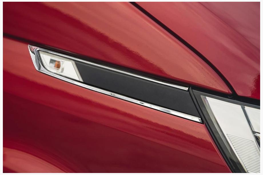Volkswagen T6 2015-2024 гг. Накладки на боковые повторители 2019+ (2 шт., пластик) Image