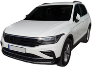 Volkswagen Tiguan 2016-2023 гг. Накладки на противотуманные фары 2020+ (4 шт, нержавейка) фото 4