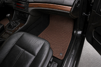 BMW 5 серия E39 1996-2003 гг. Коврики EVA (Коричневые) фото 2