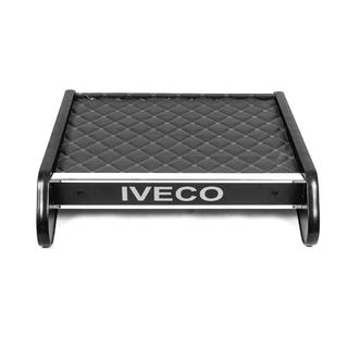 Полка на панель (Серая с серой строчкой) Iveco Daily 2006-2014 гг. фото 2