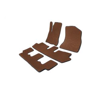 Коврики EVA (3 ряда, коричневые) Citroen C-4 Picasso 2006-2013 гг. фото 2