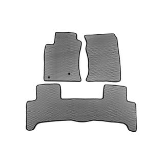 Коврики EVA (3 ряда, серые) Toyota Land Cruiser Prado 120 2002-2009 гг. фото 3